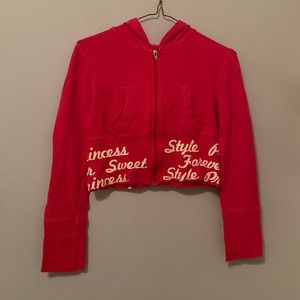 Girl’s Siblings cropped sweater size XL